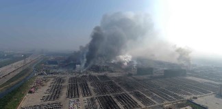 Explosiones causan 50 muertos en la ciudad china de Tianjín