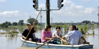 22 desaparecidos por inundaciones en ciudad de Japón