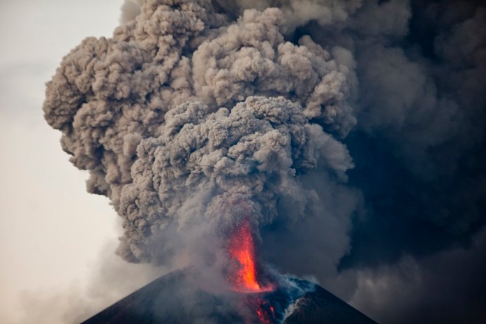 APTOPIX Nicaragua Volcano