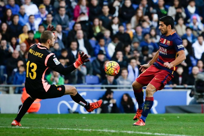 Luis Suarez , Pau Lopez
