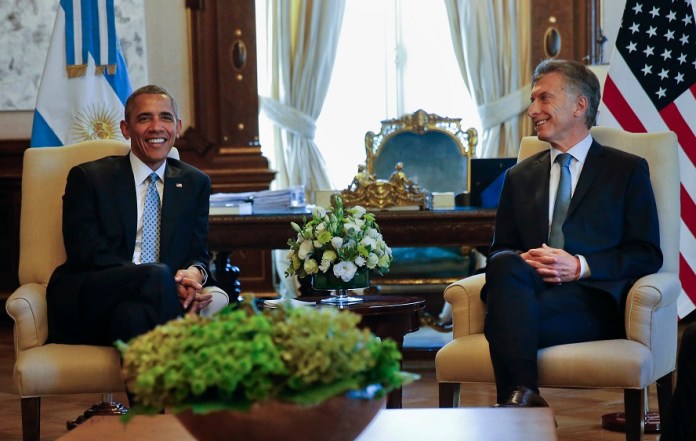 Barack Obama, Mauricio Macri