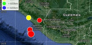 Fuerte sismo en la madrugada fue de 5.8
