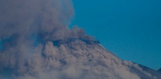 Volcán de Fuego sigue activo