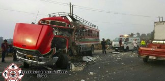 Un fallecido y 17 heridos por accidentes