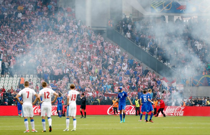 Soccer Euro 2016 Czech Republic Croatia