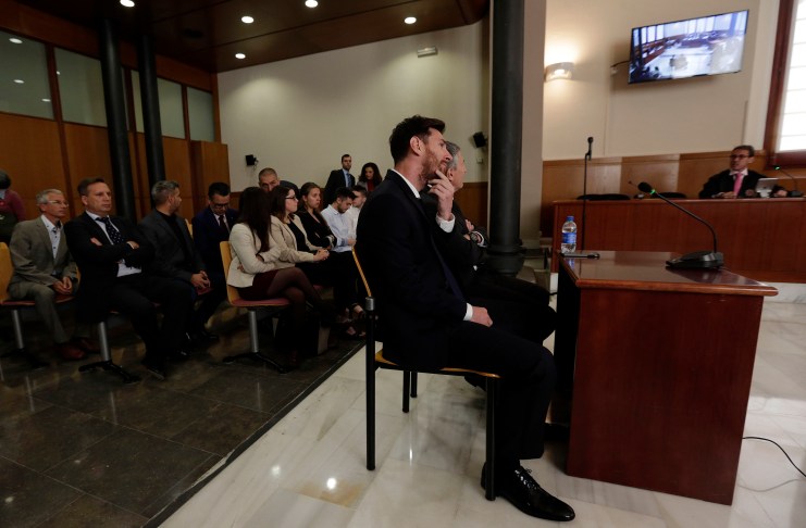 Juicio a Messi termina y fiscales quedan divididos por culpabilidad del jugador