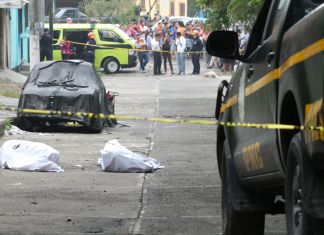 Cuerpos abandonados son producto de reestructuración de pandillas, afirmó, Director de la PNC, David Boteo. Foto La Hora: Archivo