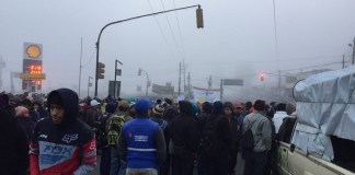 Por lo menos tres bloqueos afectan ruta Interamericana
