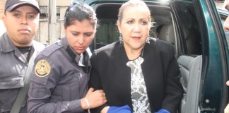 Stalling es ligada a proceso y enviada al Mariscal Zavala