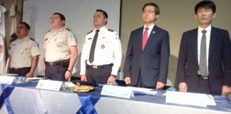 Investigadores son capacitados por Policía de Corea del Sur