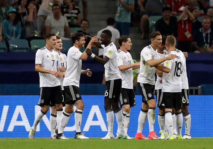 Soccer Confed Cup Germany Mexico