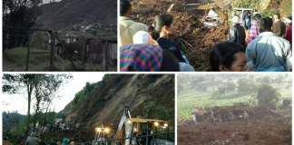 Tragedia en Huehuetenango: deslizamiento deja once muertos y nueve heridos