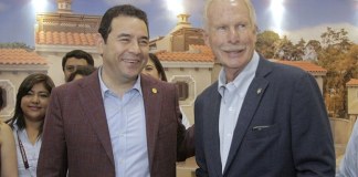 Arzú y Morales dicen apoyar lucha contra la corrupción