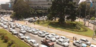 Taxistas: Vamos a paralizar el Transmetro