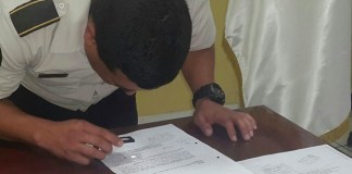 PNC e Inacif analizan firma en orden de detención ilegal
