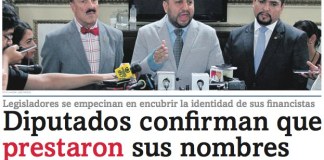 Lectores no creen declaraciones de diputados sobre cabildeo en EE. UU.