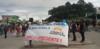 Codeca bloquea rutas en el país por segundo día consecutivo