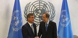 Embajador de Guatemala ante la ONU no responde sobre viaje de Morales