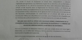Con «papelito shuco” Morales expulsó a Velásquez
