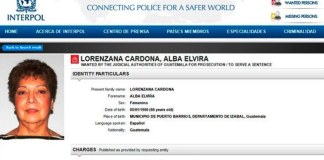 Se frustra intento de Alba Lorenzana de anular orden de captura en su contra
