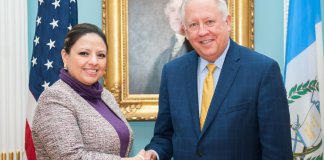 Departamento de Estado reiteró a canciller Jovel apoyo anticorrupción
