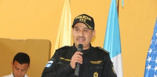 Director adjunto de la PNC, Rony Espinoza, fue removido