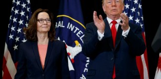 Trump elogia a nueva directora de la CIA