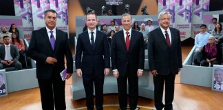 Trump fue protagonista en el segundo debate entre candidatos en México