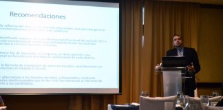Estudio señala que representatividad en el Congreso está distorsionada