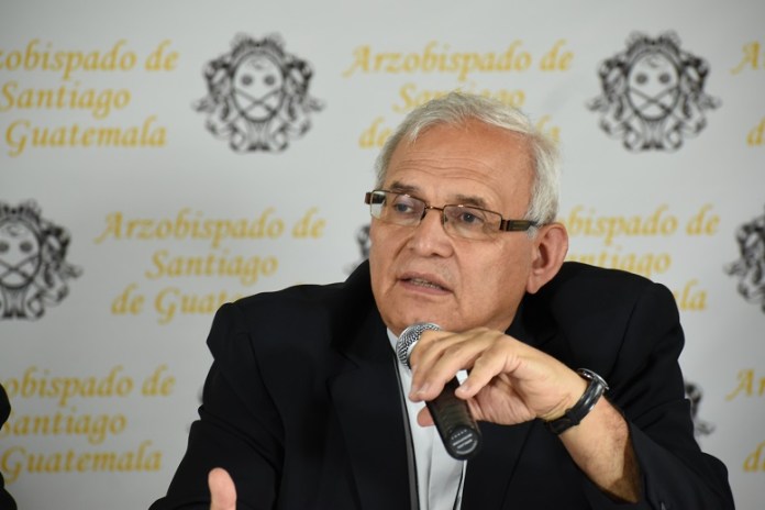 El Cardenal Álvaro Leonel Ramazzini. Foto La Hora: Archivo