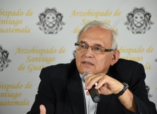 El Cardenal Álvaro Leonel Ramazzini. Foto La Hora: Archivo