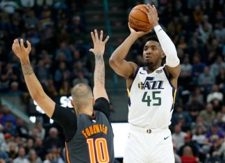 Mitchell enciende ataque clave; Jazz vence a Magic
