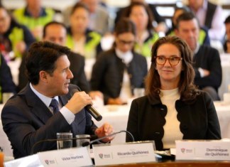 Dominique de Quiñónez asume Asuntos Sociales; lanzan programa de Acción en Nutrición
