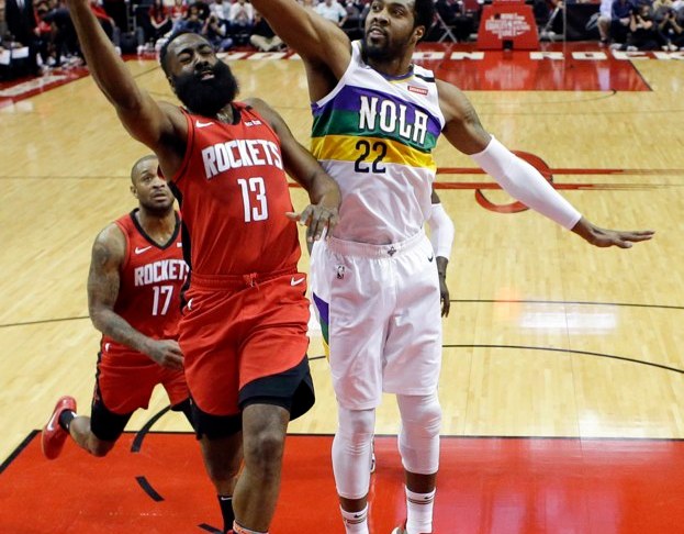 Harden aporta 40, Rockets derrotan a Pelicans