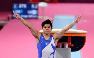 Gimnasta Jorge Vega se cuelga el oro en el Campeonato Panamericano de gimnasia artística de Río de Janeiro