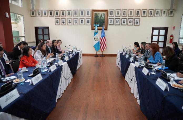 Foto Minex Guatemala: La Subsecretaria de Estado de EE.UU., sostuvo una reunión con vicecancilleres de Guatemala