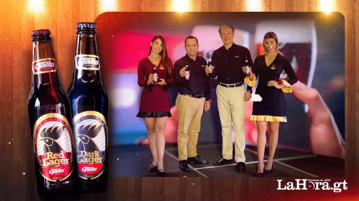Cerveza Gallo relanza dos cervezas: Red Lager y Dark Lager