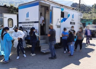 Salud registra 1,826 casos Covid-19 en casi 8 mil pruebas