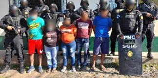 Capturan a cinco presuntos secuestradores en San Marcos