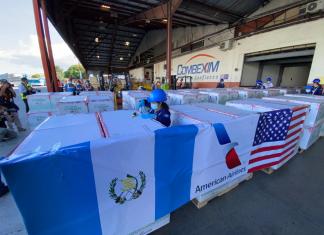 GT recibe segunda donación de 3 millones de dosis Moderna por EE. UU.