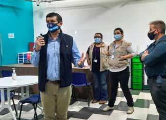Director de Operaciones de CBP evalúa atención del Centro de Retornados en GT