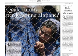 El periódico del Vaticano lleva a la portada a las mujeres afganas