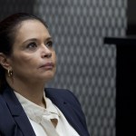 La ex vicepresidenta Roxana Baldetti ya no quiere presentarse a tribunales. Foto: La Hora/Archivo.