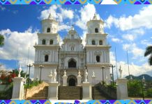 Miles de feligreses emprenden camino para la celebración del Día del Señor de Esquipulas Basílica del Señor de Esquipulas. Foto La Hora: Archivo