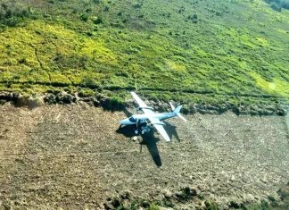 Ejército localiza avioneta vacía tras estrellarse en Petén