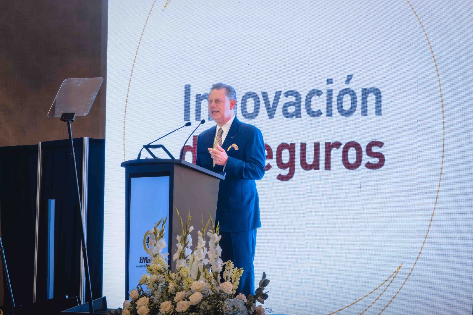 Hermann Giron, gerente general de Seguros El Roble. Foto: Banco Industrial.