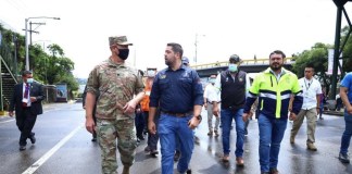 ingenieros especialistas del Comando Sur del Ejército de Estados Unidos hundimiento villa nueva junio 2022