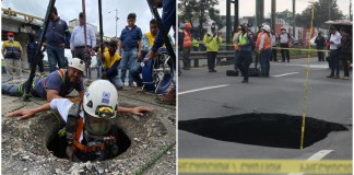 caverna en villa nueva 18 metros de profundidad reparaciones villa nueva