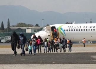 Migrantes retornados a Guatemala