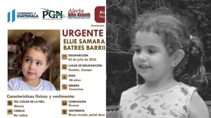 Ellie Samara desaparición guatemala julio